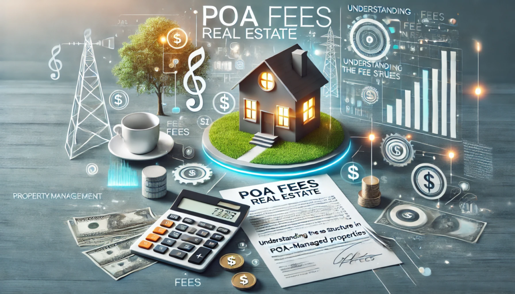 POA Fees Real Estate - Understanding the fee structure in POA-managed properties!